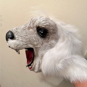 Alpaca Llama Mask Latex Realistic Animal Full Head Mask Halloween Party Cosplay